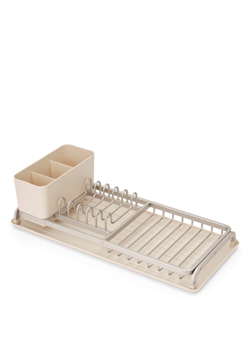 Brabantia SinkSide afdruiprek met bestekhouder - achterkant 3 beige