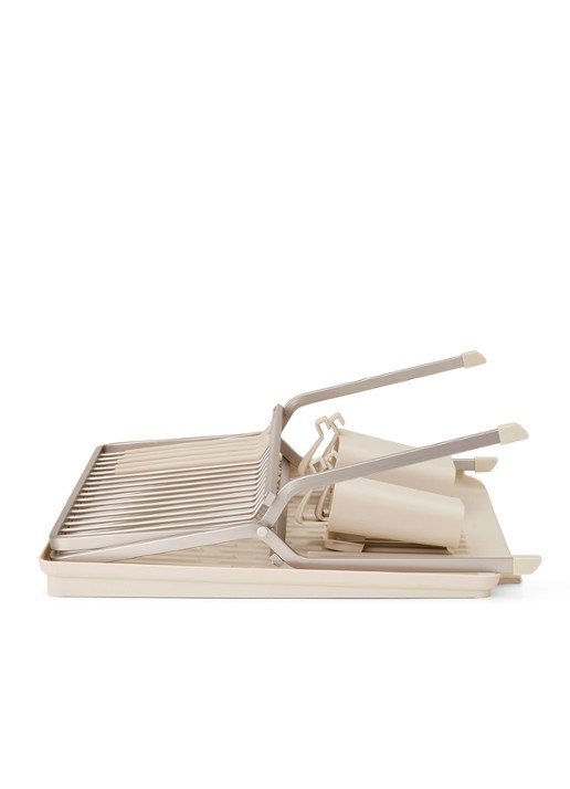 Brabantia SinkSide afdruiprek met bestekhouder - detail 2 beige