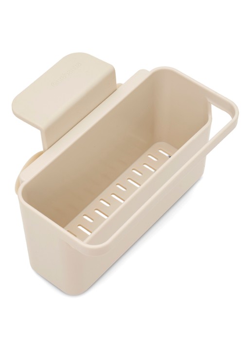 Brabantia SinkSide gootsteen organizer met vaatdoekhouder - achterkant beige