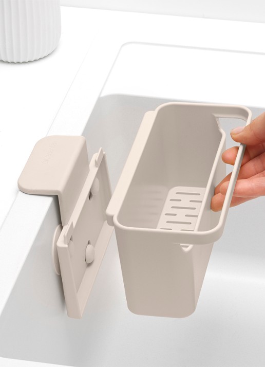 Brabantia SinkSide gootsteen organizer met vaatdoekhouder - detail 6 beige