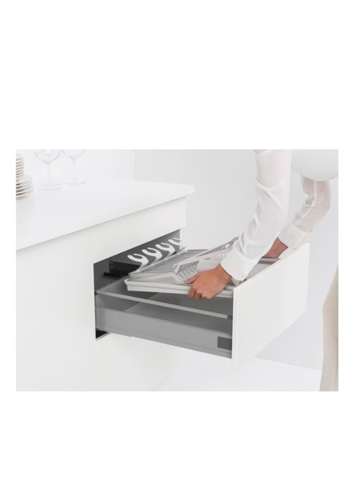 Brabantia SinkSide inklapbaar afdruiprek 42 x 51 cm - detail 6 lichtgrijs