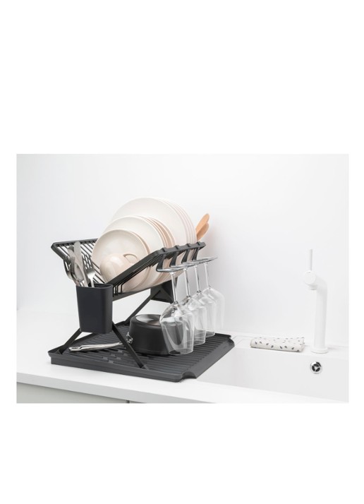 Brabantia SinkSide inklapbaar afdruiprek 42 x 51 cm - detail donkergrijs