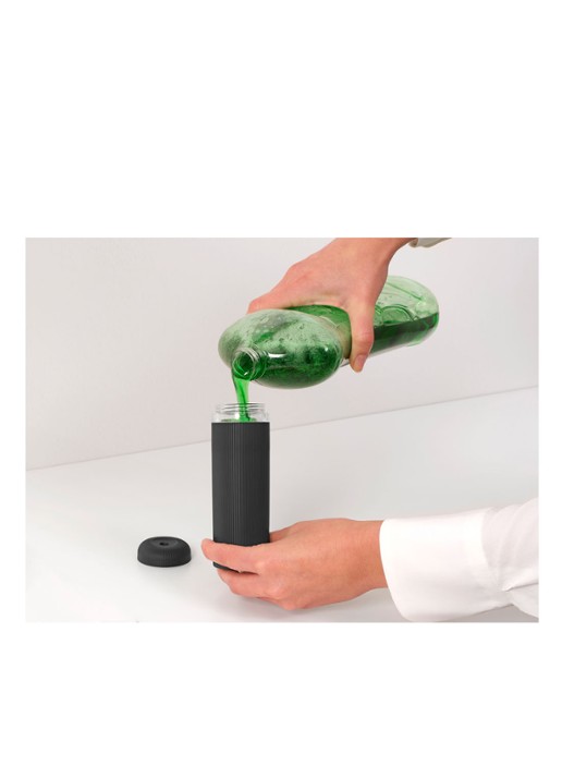Brabantia SinkStyle afwasmiddeldispenser knijpfles 200 ml - detail 4 grijs