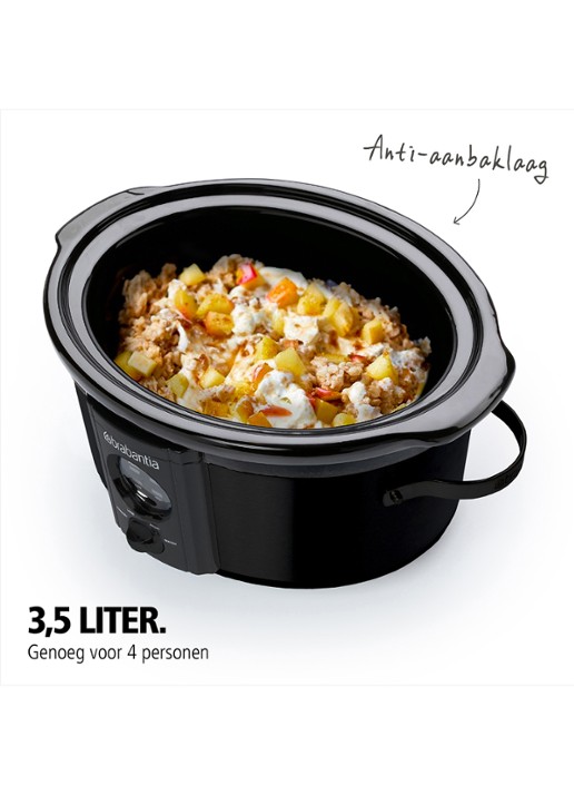 Brabantia Slowcooker BBEK1081MB - detail 5 zwart
