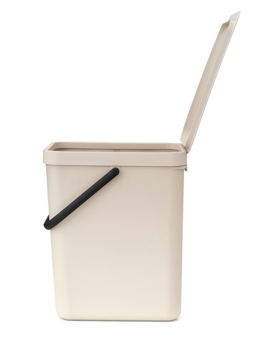 Brabantia Sort & Go prullenbak 25 liter - detail 3 beige