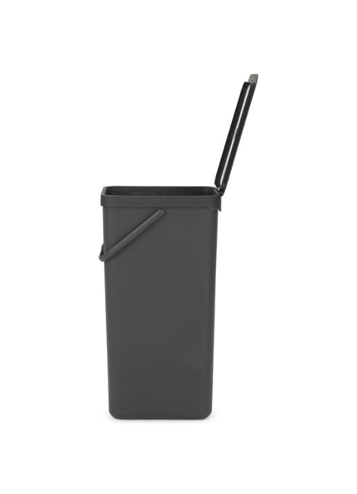 Brabantia Sort & Go prullenbak 40 liter - detail 3 donkergrijs