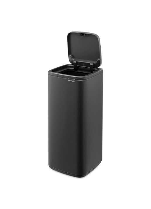 Brabantia Sort & Go prullenbak 6 liter - achterkant grijs