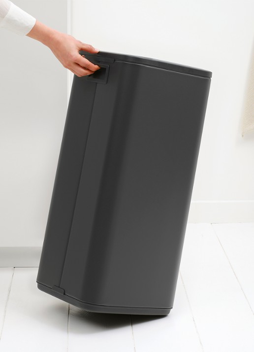Brabantia Sort & Go prullenbak 6 liter - detail 4 grijs