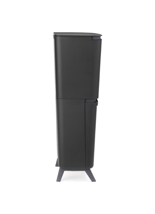 Brabantia SortUp prullenbak met deksel 45 liter - achterkant 3 antraciet