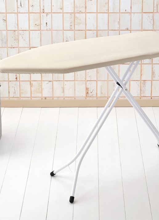 Brabantia Strijkplank C met solide strijkijzerhouder 124 x 45 cm - detail 4 gebroken wit