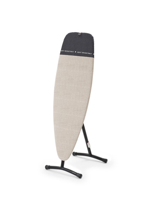 Brabantia Strijkplank en stoombord D 2 in 1 135 x 45 cm - achterkant middengrijs