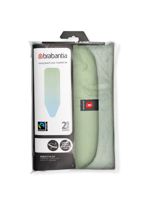 Brabantia Strijkplankhoes B 124 x 38 cm - voorkant 3 groen
