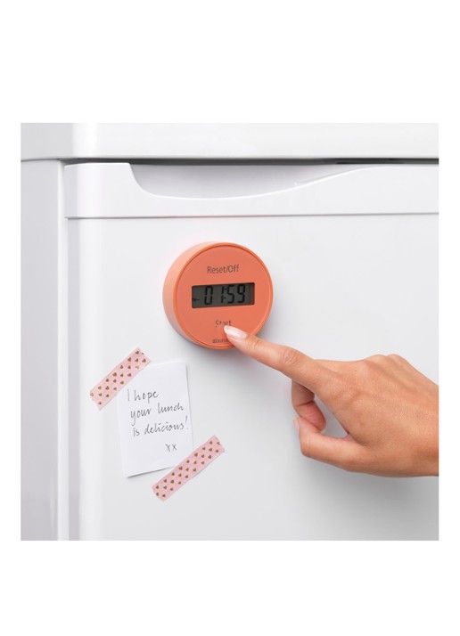 Brabantia TASTY+ kookwekker - voorkant 2 oudroze