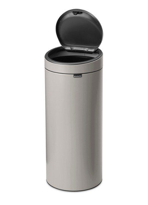 Brabantia Touch Bin prullenbak 30 liter - detail 4 middengrijs