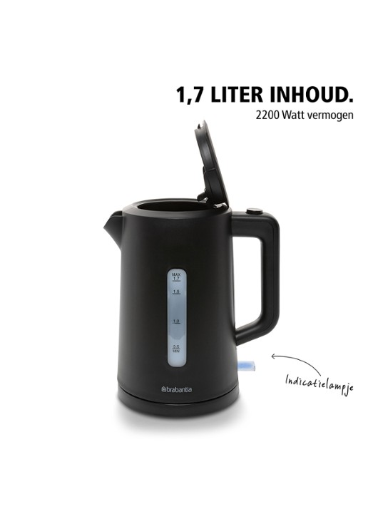 Brabantia Waterkoker BBEK1017 - detail 3 zwart