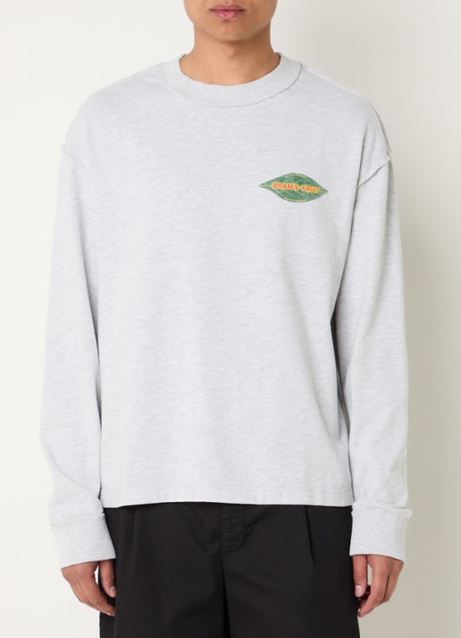 Bram's Fruit Distressed Leaf T-shirt met logoprint