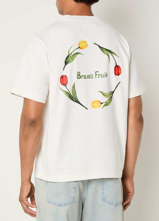 Bram's Fruit Flora 2.0 T-shirt met logo- en backprint