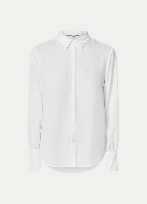 BRAX Blouse met kraag