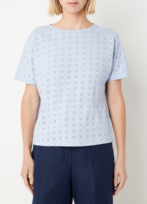 BRAX Caelen T-shirt met broderie