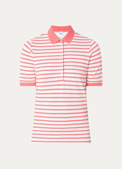 BRAX Cleo polo met streepprint