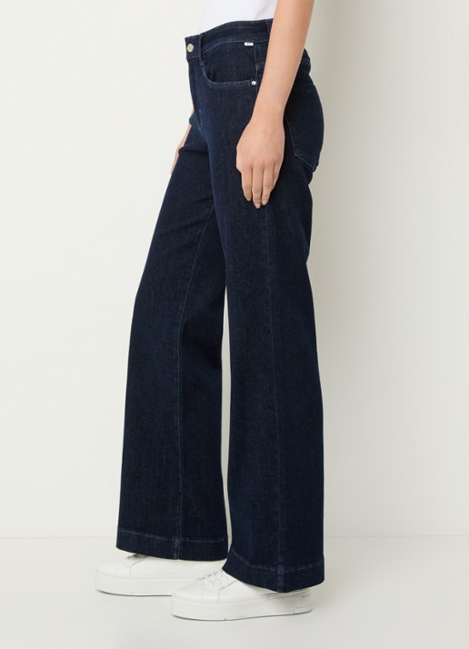 BRAX Maine high waist flared jeans met steekzakken - detail 5 indigo