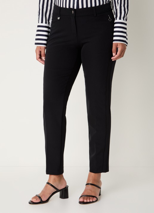 BRAX Maron mid waist slim fit chino met stretch