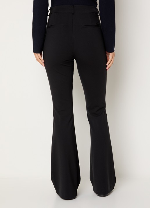 BRAX Shakira high waist loose fit pantalon met steekzakken - achterkant 4 zwart