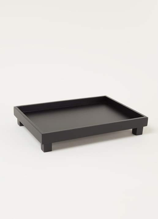 Bredemeijer Asia Izumi dienblad 35 x 25 cm - voorkant 2 zwart