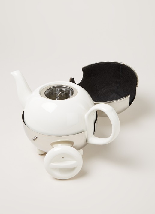Bredemeijer Cosy theepot 1,3 liter - detail 3 wit