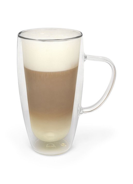 Bredemeijer Duo dubbelwandig cappuccinoglas 40 cl set van 2 - detail 3 transparant