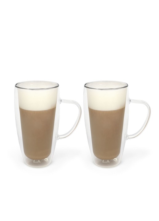 Bredemeijer Duo dubbelwandig cappuccinoglas 40 cl set van 2 - detail 6 transparant