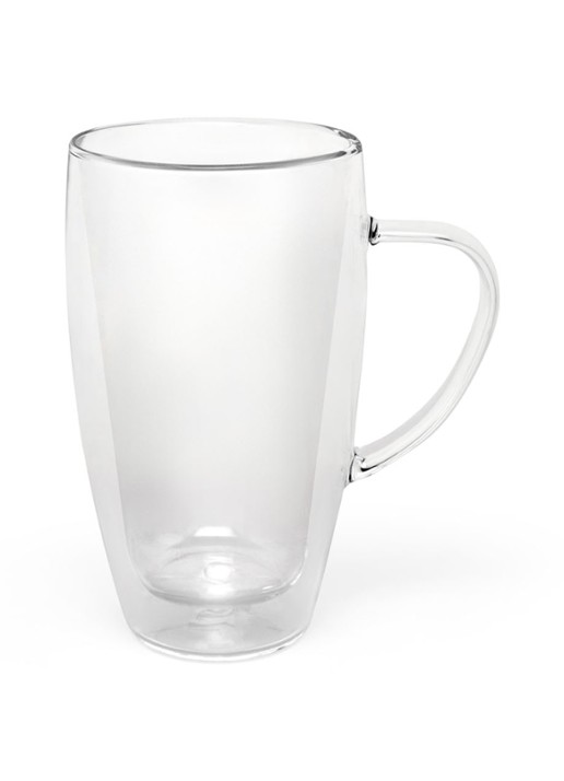 Bredemeijer Duo dubbelwandig koffie- en theeglas 32 cl set van 2 - detail 5 transparant
