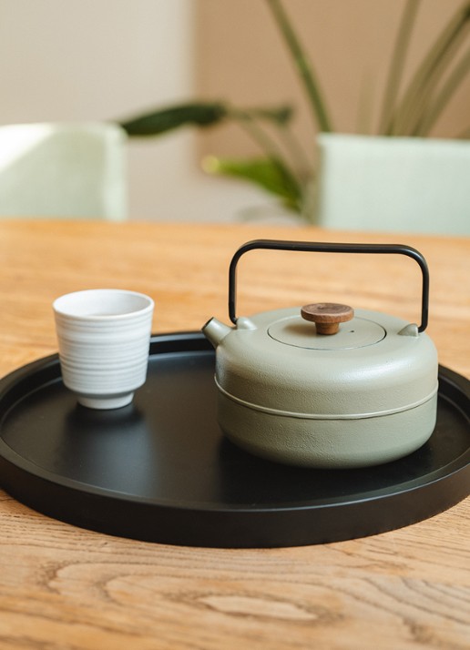 Bredemeijer Henan theepot 0,75 liter - detail 4 khaki