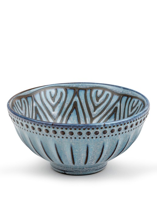 Bredemeijer Jara schaal 12 cm set van 5 - detail 4 blauw
