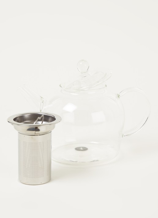 Bredemeijer Minuet Santhee theepot 0,5 liter  - detail transparant
