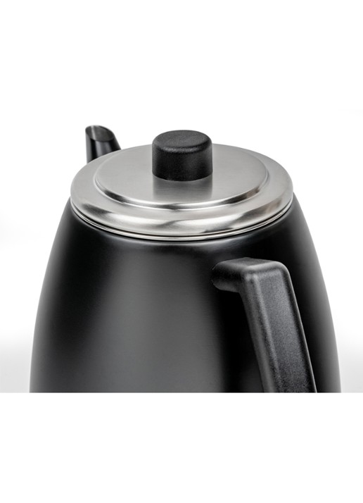 Bredemeijer Odense theepot 1,1 liter - voorkant 3 zwart