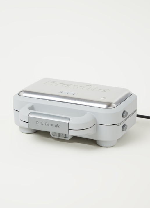Breville DuraCeramic tosti ijzer VST070 - voorkant 2 zilver
