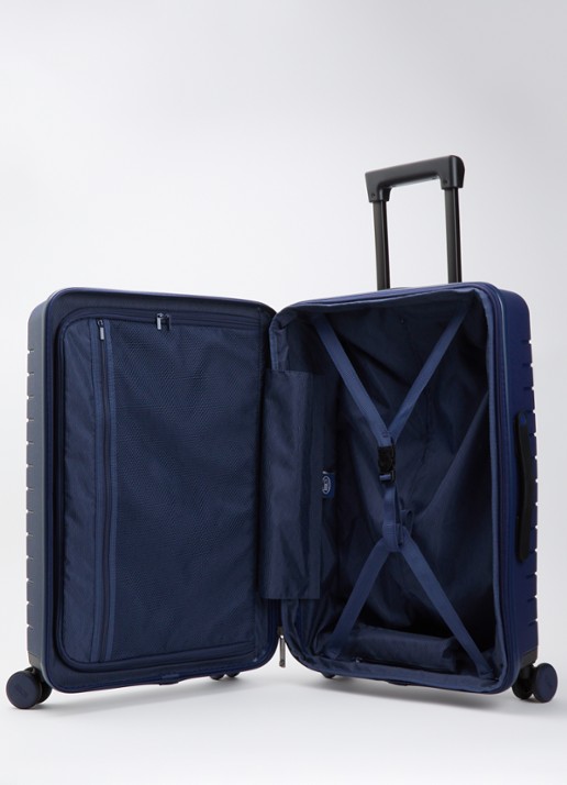 Bric's B|Y Ulisse vergrootbare spinner 65 cm - voorkant 2 donkerblauw