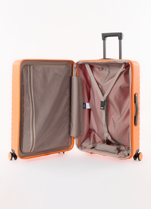 Bric's B|Y Ulisse vergrootbare spinner 71 cm - voorkant 2 oranje
