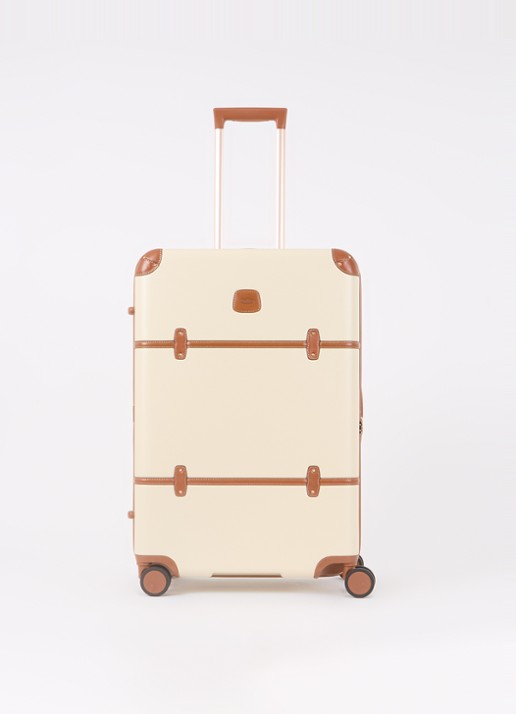Bric's Bellagio Medium vergrootbare spinner 70,5 cm - voorkant creme