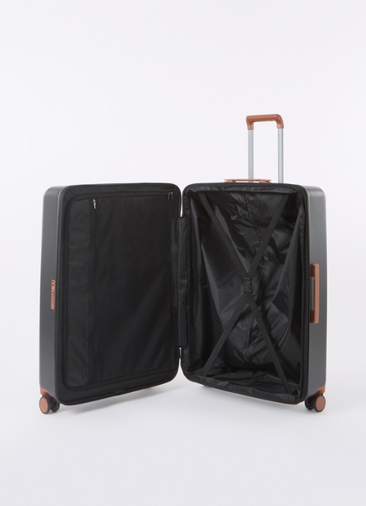Bric's Ferrara vergrootbare spinner 77 cm - voorkant 2 zwart
