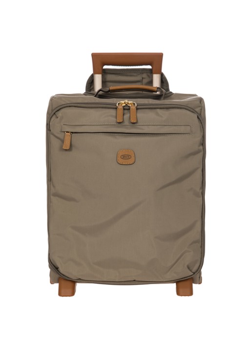Bric's Holdall trolley 45,5 cm - voorkant bruin