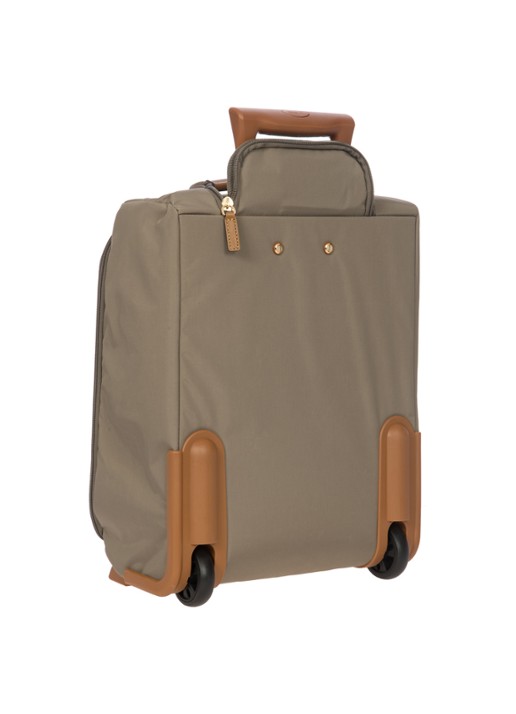 Bric's Holdall trolley 45,5 cm - voorkant 2 bruin