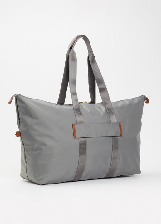 Bric's Large weekendtas met uitneembaar etui - achterkant 4 grijs