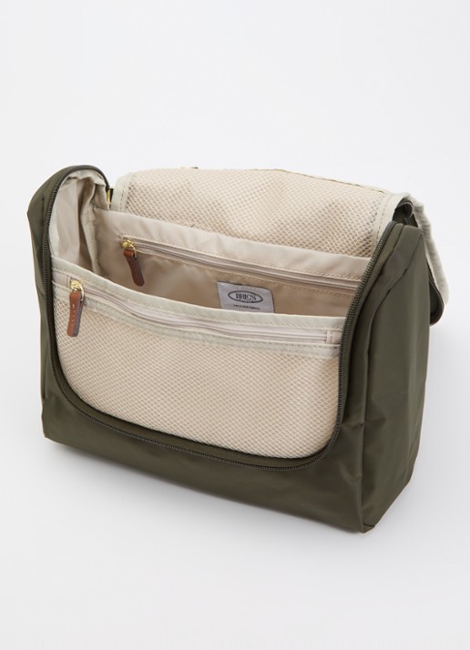 Bric's X-Collection medium Sportina weekendtas - voorkant 2 olijfgroen