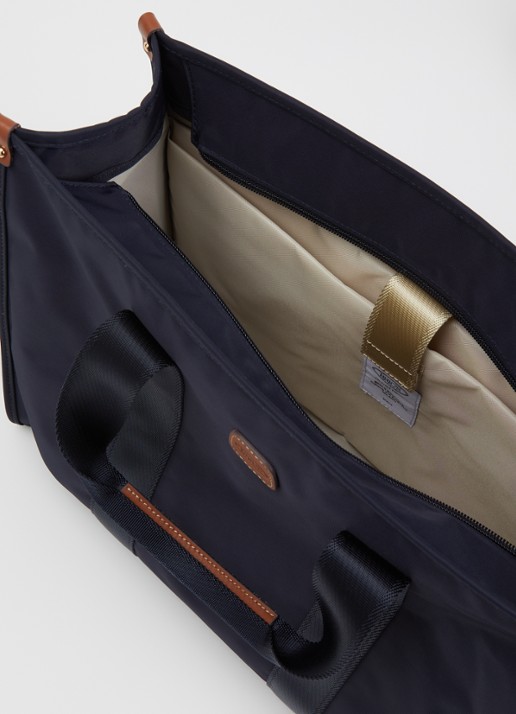 Bric's X-Collection Opera L shopper met afneembare schouderriem - detail 2 donkerblauw