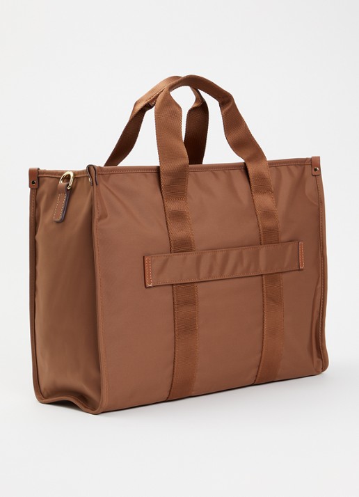 Bric's X-Collection Opera L shopper met afneembare schouderriem - achterkant 5 lichtbruin