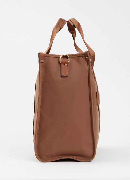 Bric's X-Collection Opera L shopper met afneembare schouderriem - detail 2 lichtbruin