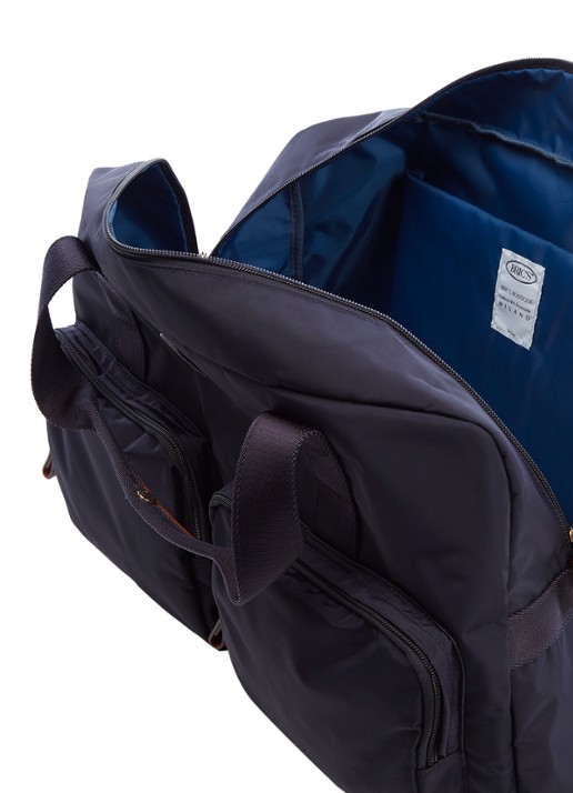 Bric's X-Travel Holdall weekendtas - detail 3 donkerblauw