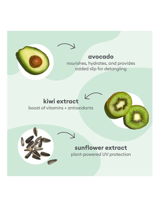 Briogeo Superfoods™ Avocado + Kiwi Mega Moisture 3-in-1 Leave-In Spray - leave-in haarspray - detail 2 undefined
